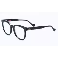 Lunettes de vue noires avec détails dorés - Liu Jo Lunettes de vue noires avec détails dorés - Liu Jo