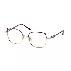 Lunettes de vue dorées et marrons - Seiko Lunettes de vue dorées et marrons - Seiko