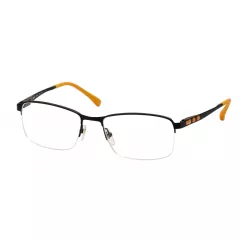 Lunettes de vue noires et oranges - Seiko Lunettes de vue noires et oranges - Seiko