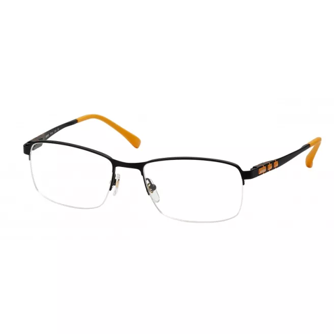 Lunettes de vue noires et oranges - Seiko