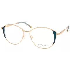 Lunettes de vue dorées avec des détails sur les branches - Whistle Hills Lunettes de vue dorées avec des détails sur les branches - Whistle Hills