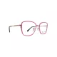 Lunettes de vue roses avec branches rose gold - Oko by Oko