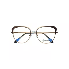 Lunettes de vue cuivrées gold et noires - Oko by Oko