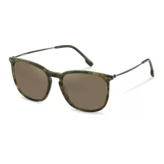 Lunettes de soleil en écailles de tortue kaki - Rodenstock Lunettes de soleil en écailles de tortue kaki - Rodenstock