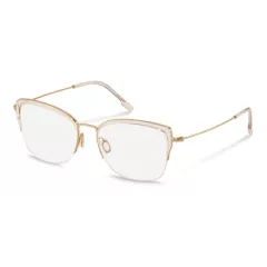Lunettes de vue dorées avec détails crème - Rodenstock Lunettes de vue dorées avec détails crème - Rodenstock