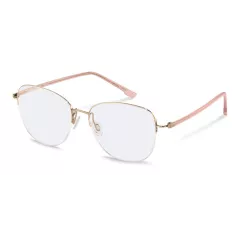 Lunettes de vue dorées avec branches roses - Rodenstock Lunettes de vue dorées avec branches roses - Rodenstock