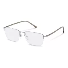 Lunettes de vue argentées avec branches grises - Rodenstock Lunettes de vue argentées avec branches grises - Rodenstock