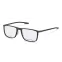 Lunettes de vue noires/gris foncé rectangulaires - Porsche Design