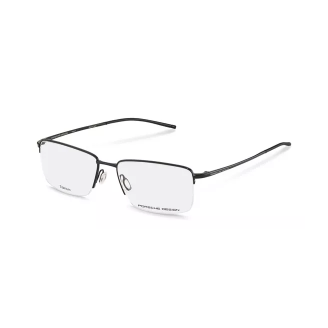 Lunettes de vue fines et rectangulaires noires - Porsche Design