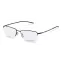 Lunettes de vue fines et rectangulaires noires - Porsche Design