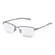 Lunettes de vue fines et rectangulaires gris foncé - Porsche Design