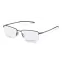 Lunettes de vue fines et rectangulaires gris foncé - Porsche Design