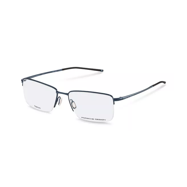 Lunettes de vue fines et rectangulaires bleu foncé - Porsche Design