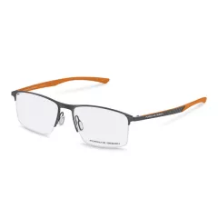 Lunettes de vue gris foncé et oranges - Porsche Design