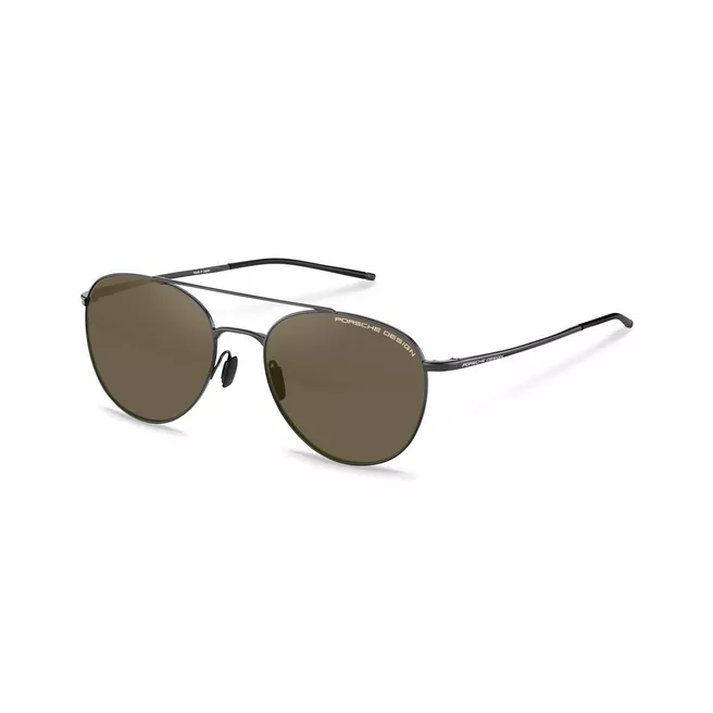 Lunettes de soleil fines et noires style aviateur - Porsche Design