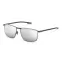 Lunettes de soleil rectangulaires noires/gris foncé - Porsche Design