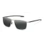 Lunettes de soleil rectangulaires dorées et noires - Porsche Design