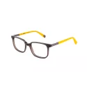 Lunettes de vue rectangulaires brunes et jaunes - Avengers