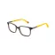 Lunettes de vue rectangulaires brunes et jaunes - Avengers