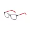 Lunettes de vue rectangulaires grises et rouges - Avengers