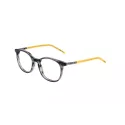 Lunettes de vue noires avec des branches sabre laser jaune - Star Wars