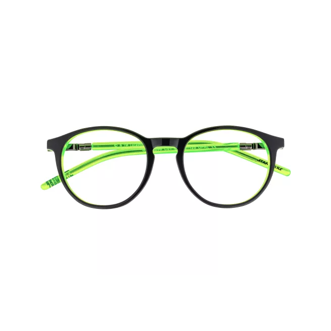 Lunettes de vue noires avec des branches sabre laser jaune fluo - Star Wars