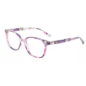 Lunettes de vue mauves et roses Belle - Disney Princesses