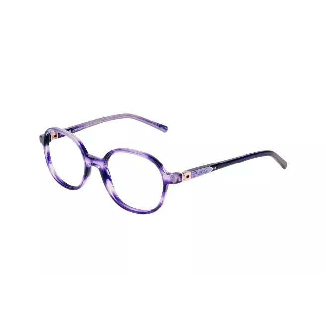 Lunettes de vue mauve foncé et transparentes - Disney Princesses