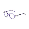 Lunettes de vue mauve foncé et transparentes - Disney Princesses