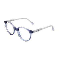 Lunettes de vue bleu foncé, blanches et transparentes - La Reine des Neiges Lunettes de vue bleu foncé, blanches et transparentes - La Reine des Neiges