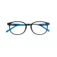 Lunettes de vue noires et bleues - Lapo