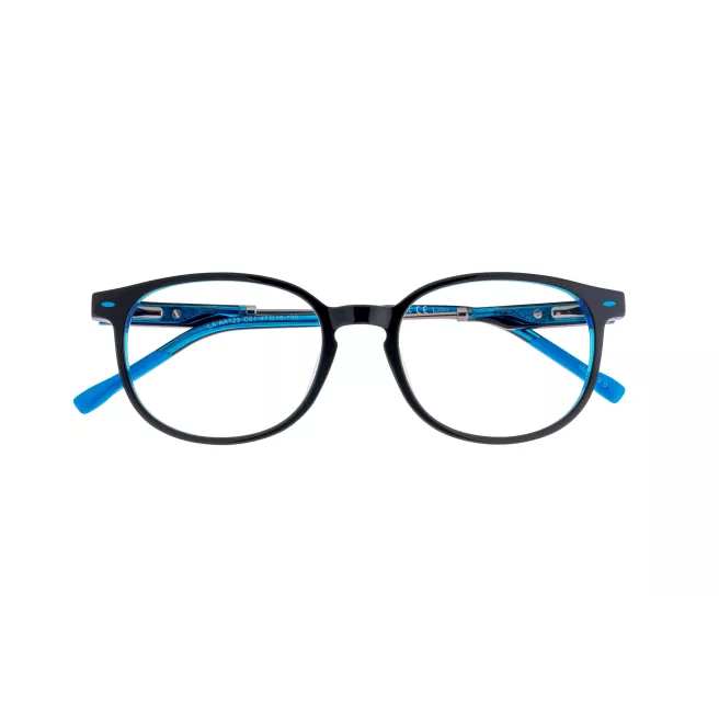 Lunettes de vue noires et bleues - Lapo
