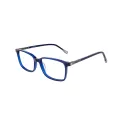 Lunettes de vue rectangulaires bleu foncé - Lapo