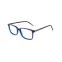 Lunettes de vue rectangulaires bleu foncé - Lapo