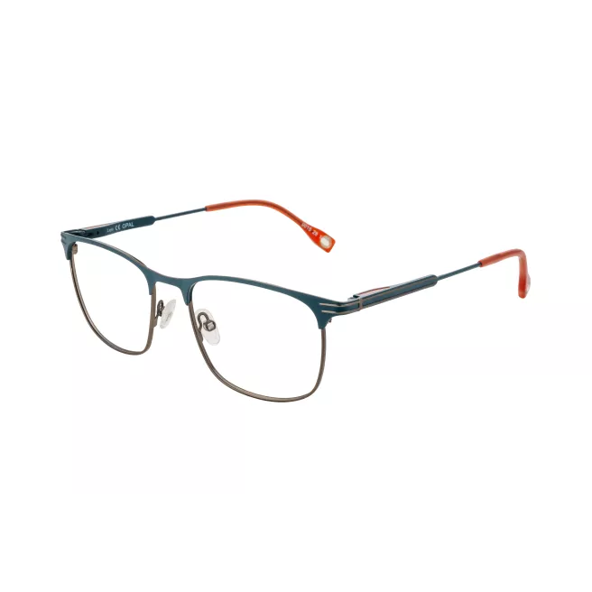 Lunettes de vue gris bleu, brunes et oranges - Lapo