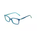 Lunettes de vue rectangulaires bleu foncé et bleu clair - Les Minions