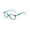 Lunettes de vue rectangulaires bleu foncé et bleu clair - Les Minions