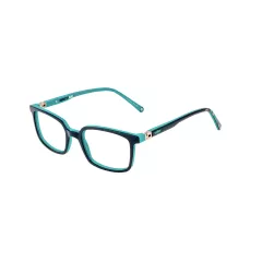 Lunettes de vue rectangulaires bleu marine et turquoise - Les Minions Lunettes de vue rectangulaires bleu marine et turquoise - Les Minions