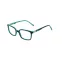 Lunettes de vue rectangulaires bleu marine et turquoise - Les Minions