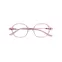 Lunettes de vue lila/mauve clair et transparentes - LuluCastagnette Enfant