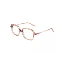 Lunettes de vue rose pâle et transparentes à fleurs - LuluCastagnette Enfant