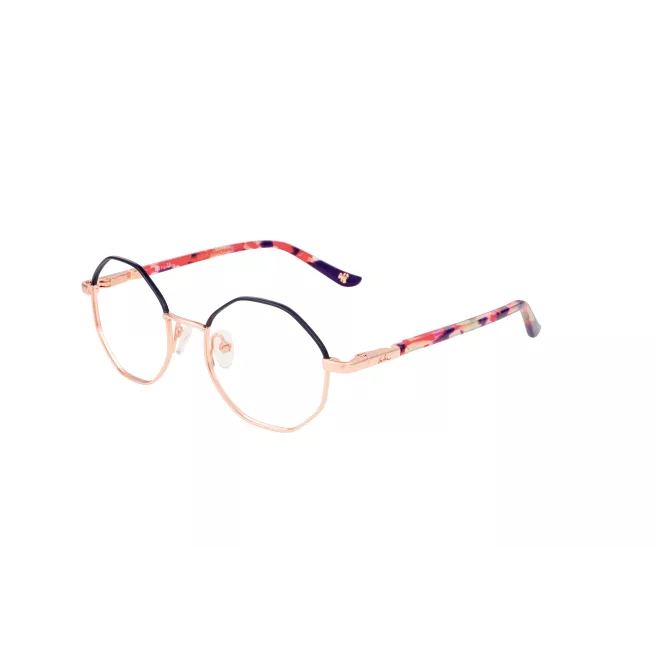 Lunettes de vue fines, rose gold, bleu marine et à écailles - LuluCastagnette Enfant