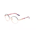 Lunettes de vue fines, rose gold, bleu marine et à écailles - LuluCastagnette Enfant