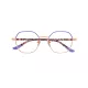 Lunettes de vue fines, rose gold, bleu/mauve et à écailles - LuluCastagnette Enfant