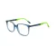 Lunettes de vue bleu foncé et vert fluo - New York Yankees