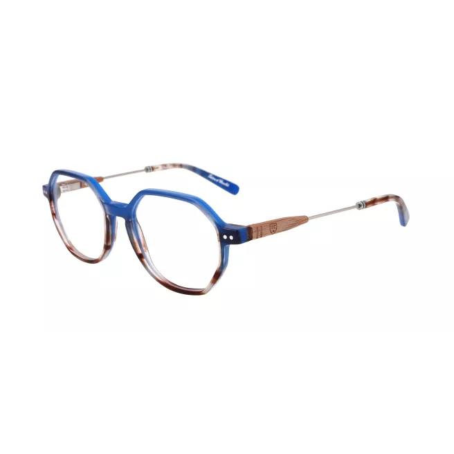 Lunettes de vue bleues et en bois - Tartine et Chocolat