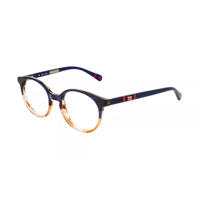 Lunettes de vue bleu marine et oranges - Tartine et Chocolat