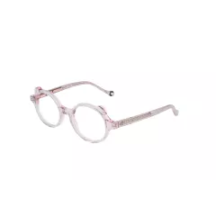 Lunettes de vue rose clair et transparentes avec des oreilles - Tartine et Chocolat Lunettes de vue rose clair et transparentes avec des oreilles - Tartine et Chocolat