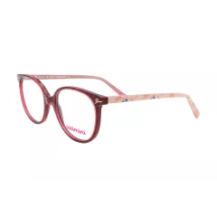 Lunettes de vue bordeaux à paillettes et roses - Catimini Lunettes de vue bordeaux à paillettes et roses - Catimini