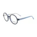 Lunettes de vue rondes bleues et blanches - Harry Potter